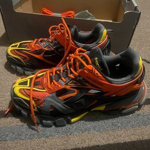 Balenciaga Track 2 Open Sneaker Orange/Black